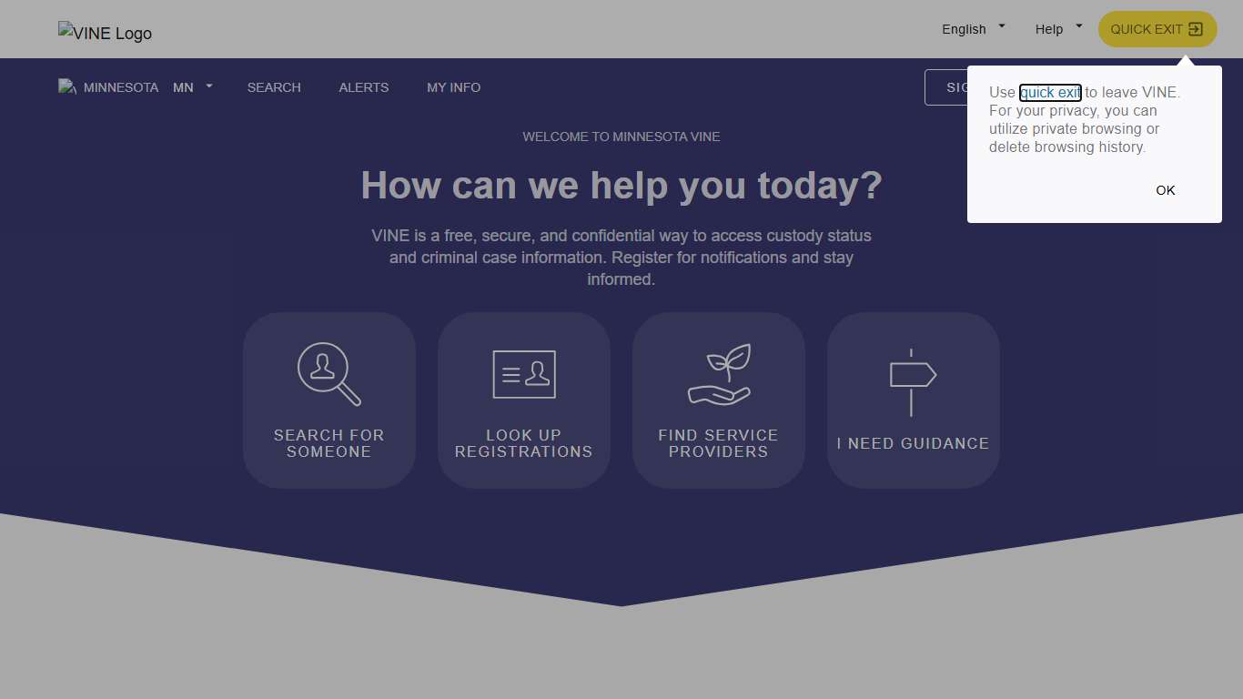 VINELink - Minnesota